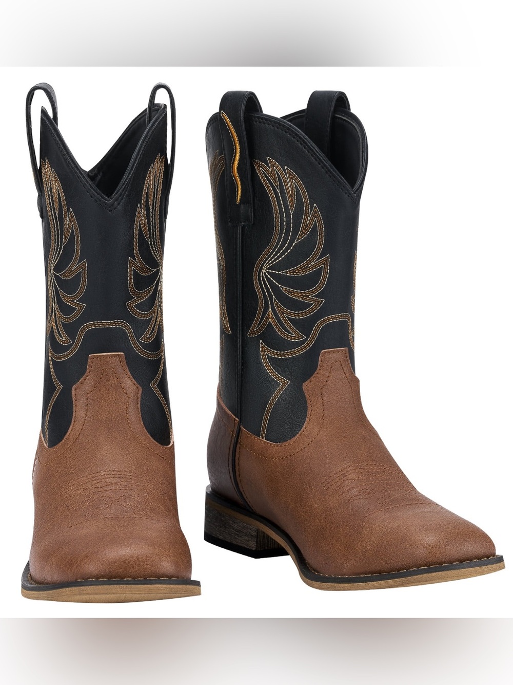 Rollda kids Cowboy Boots Boys Western Cowgirl Boots size 7
